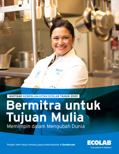 Thumbnail Ecolab Sustainability Report 2020