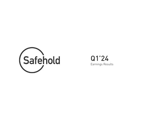 Vorschaubild Safehold
 Quartalsbericht 2024-q1