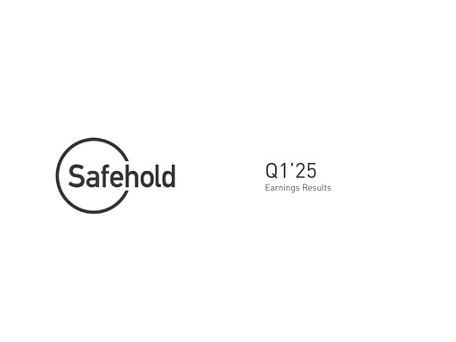 Vorschaubild Safehold
 Quartalsbericht 2025-q1