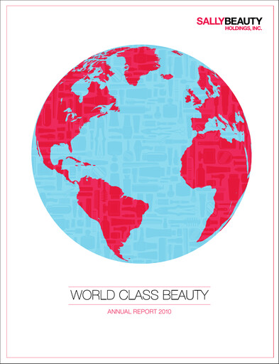 Thumbnail Sally Beauty Holdings Annual Report 2010