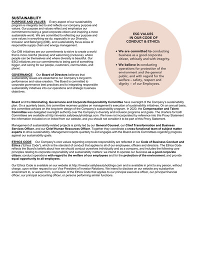 Thumbnail Sally Beauty Holdings ESG Report 2023