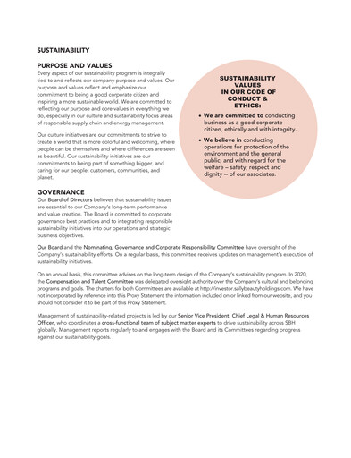 Thumbnail Sally Beauty Holdings Sustainability Report 2024
