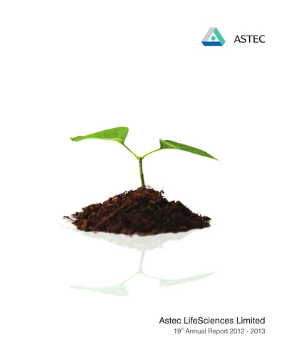 Thumbnail Astec Lifesciences
 Annual Report 2012-2013