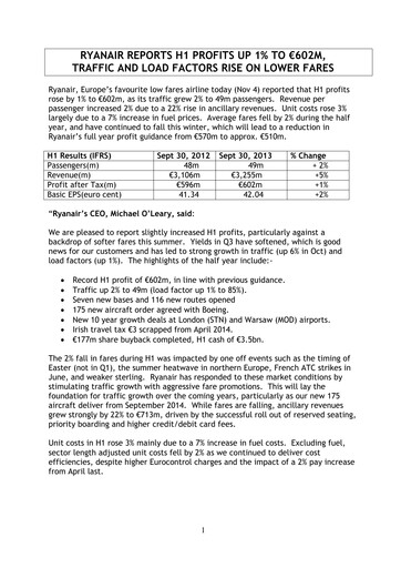 Thumbnail Ryanair Half-year Report 2013-h1
