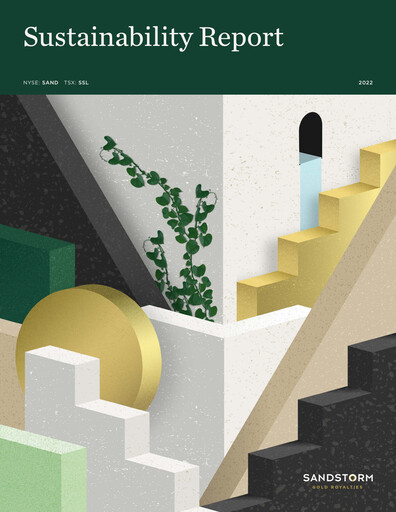 Vorschaubild Sandstorm Gold Nachhaltigkeitsbericht 2022