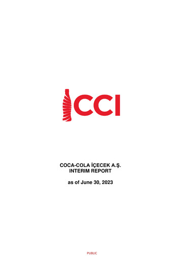 Thumbnail Coca-Cola İçecek
 Half-year Report 2023-h1