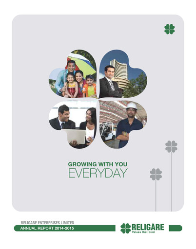 Thumbnail Religare
 Annual Report 2014-2015