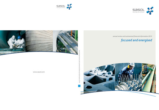 Thumbnail Sasol Annual Report fy2010