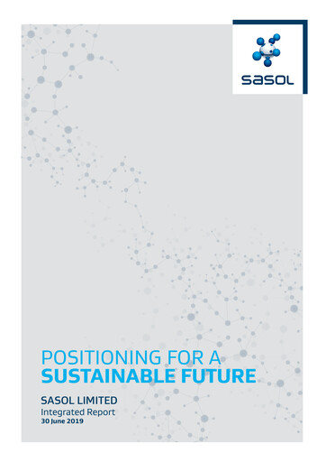 Thumbnail Sasol Annual Report fy2019