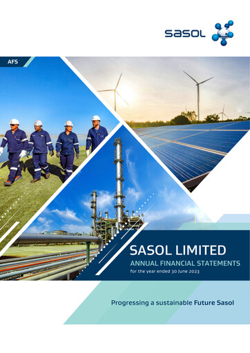 Thumbnail Sasol Financial Statement 2023