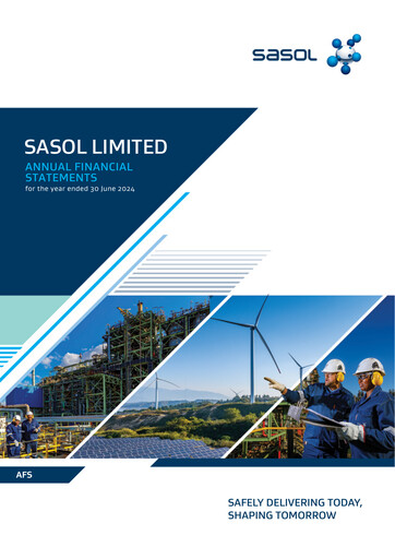 Thumbnail Sasol Financial Statement 2024
