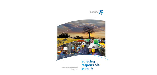 Thumbnail Sasol Sustainability Report 2011