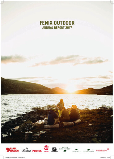 Thumbnail Fenix Outdoor Annual Report 2017
