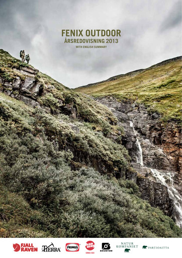 Thumbnail Fenix Outdoor Annual Report 2013