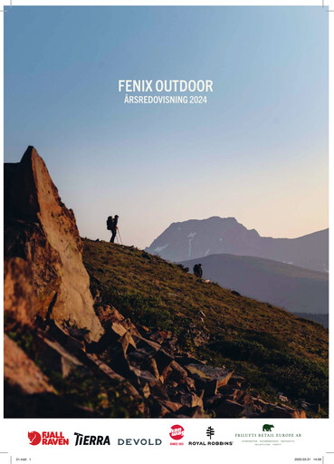 Thumbnail Fenix Outdoor Annual Report 2024