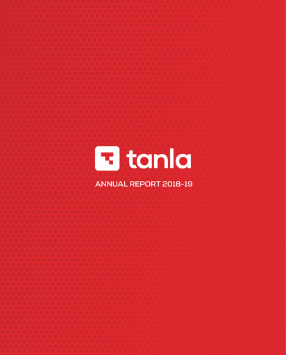 Thumbnail TANLA Annual Report 2018-2019