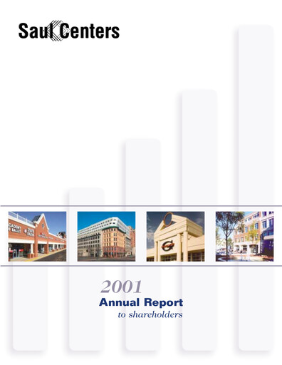 Thumbnail Saul Centers Annual Report 2001