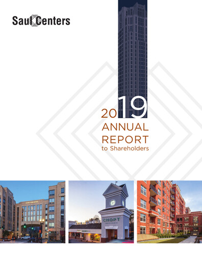 Thumbnail Saul Centers Annual Report 2019