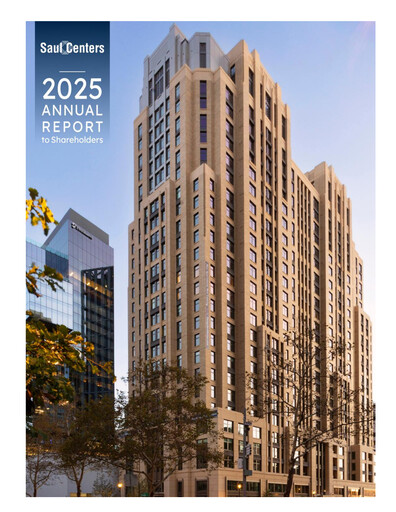Thumbnail Saul Centers Annual Report 2025
