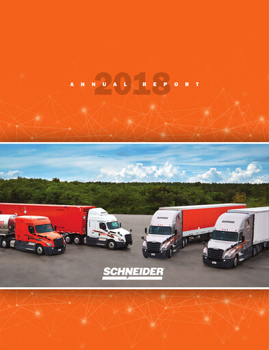 Thumbnail Schneider National Annual Report 2018