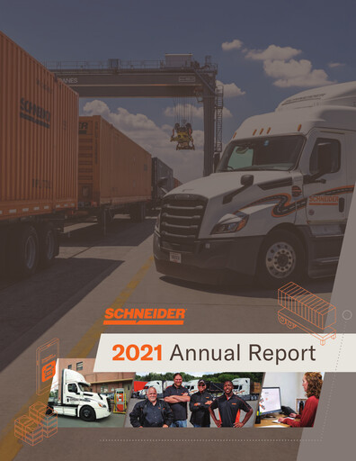 Thumbnail Schneider National Annual Report 2021