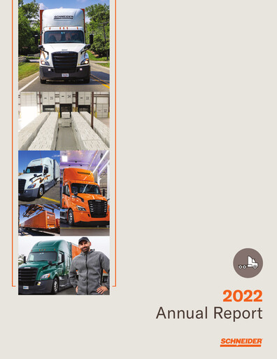 Thumbnail Schneider National Annual Report 2022