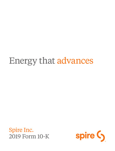 Thumbnail Spire Inc. Annual Report 2019