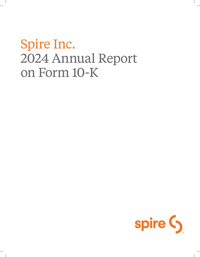 Thumbnail Spire Inc. Annual Report 2024