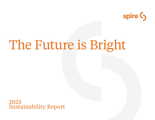 Thumbnail Spire Inc. Sustainability Report 2023