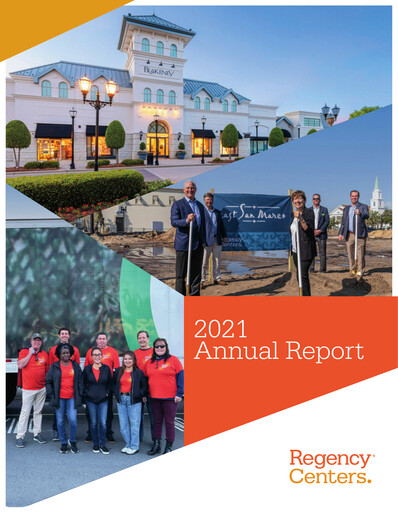 Thumbnail Regency Centers
 Annual Report 2021