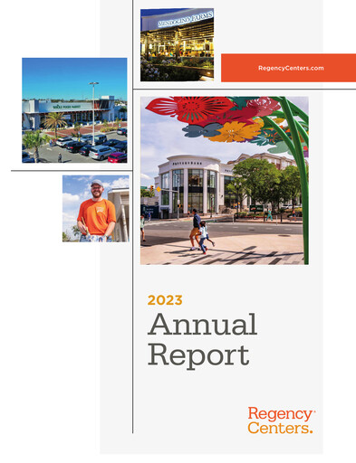 Thumbnail Regency Centers
 Annual Report 2023