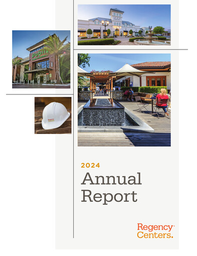 Thumbnail Regency Centers
 Annual Report 2024