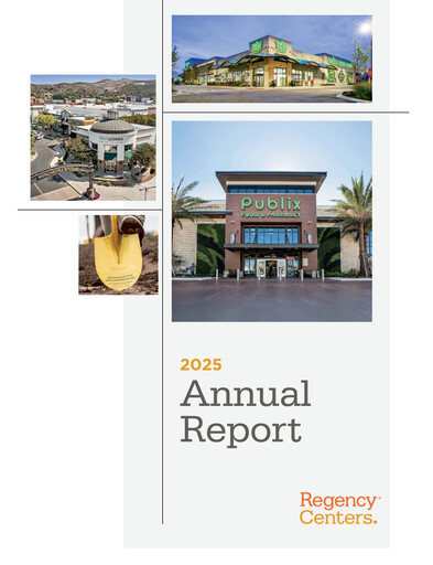 Thumbnail Regency Centers
 Annual Report 2025