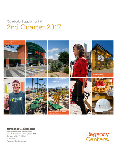 Miniature Regency Centers
 Rapport trimestriel 2017-q2