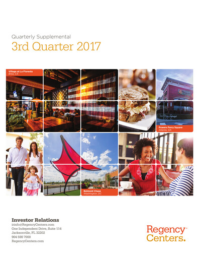 Miniature Regency Centers
 Rapport trimestriel 2017-q3