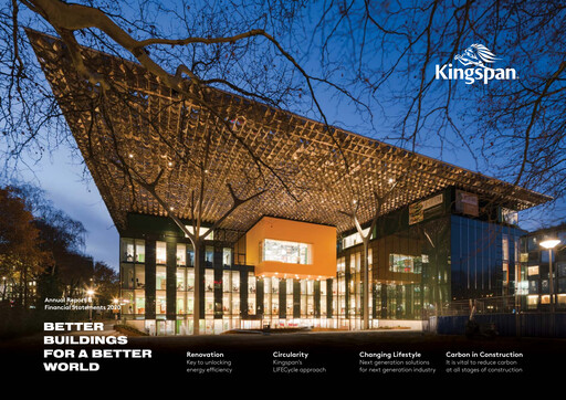 Thumbnail Kingspan Group Annual Report 2020