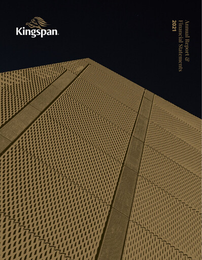 Thumbnail Kingspan Group Annual Report 2021