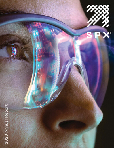 Thumbnail SPX Technologies Annual Report 2020