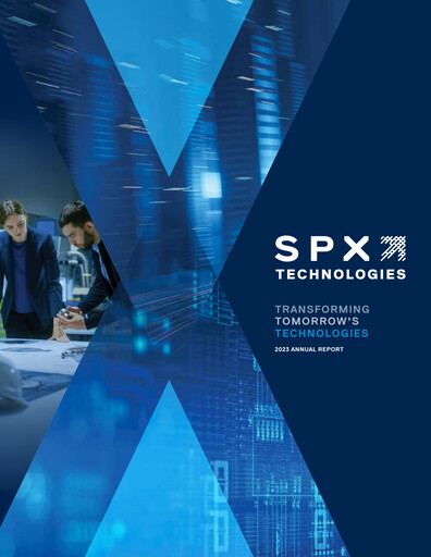Thumbnail SPX Technologies Annual Report 2023
