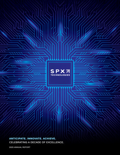 Thumbnail SPX Technologies Annual Report 2025