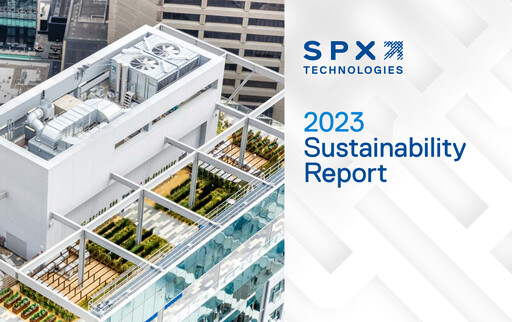 Thumbnail SPX Technologies Sustainability Report 2023