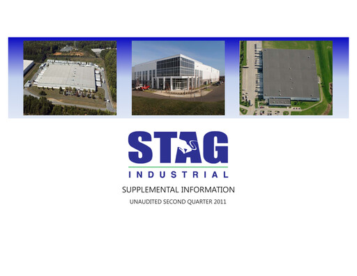 Miniature STAG Industrial Rapport trimestriel 2011-q2