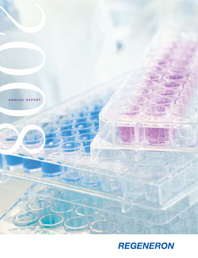 Thumbnail Regeneron Pharmaceuticals Annual Report 2008