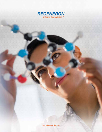 Thumbnail Regeneron Pharmaceuticals Annual Report 2013