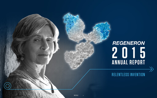 Thumbnail Regeneron Pharmaceuticals Annual Report 2015