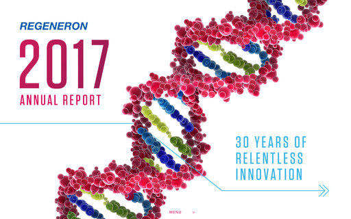 Thumbnail Regeneron Pharmaceuticals Annual Report 2017
