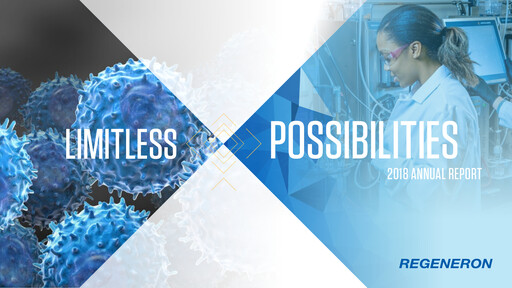 Thumbnail Regeneron Pharmaceuticals Annual Report 2018