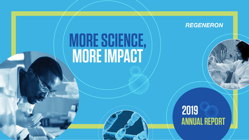 Thumbnail Regeneron Pharmaceuticals Annual Report 2019