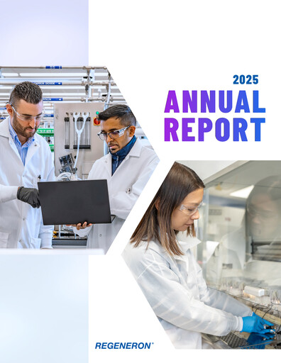 Thumbnail Regeneron Pharmaceuticals Annual Report 2025
