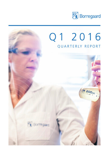 Thumbnail Borregaard Quarterly Report 2016-q1